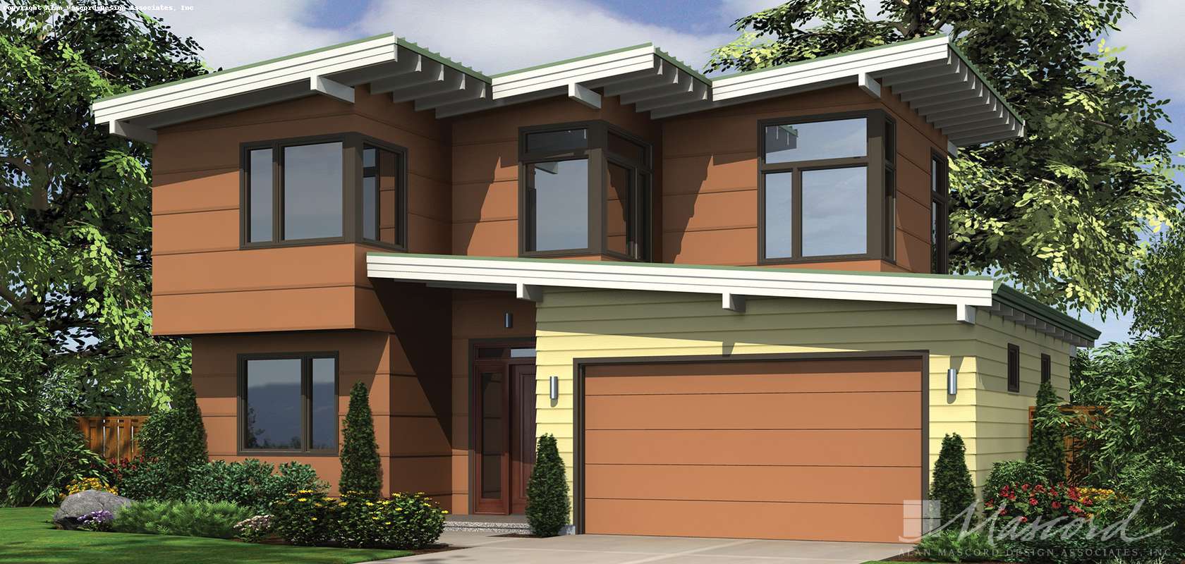Mascord House Plan 21113: The Alumont