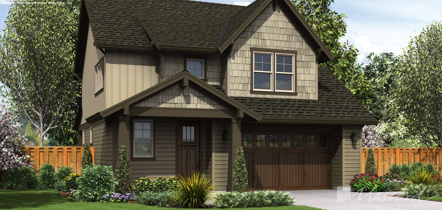 Mascord House Plan 21124BA: The Halsey