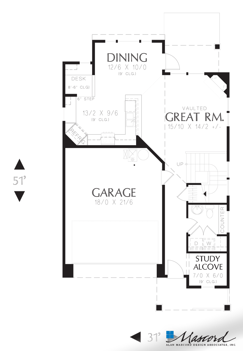 Country House Plan 21126AC The Honeydale 1875 Sqft, 4 Beds, 2.1 Baths