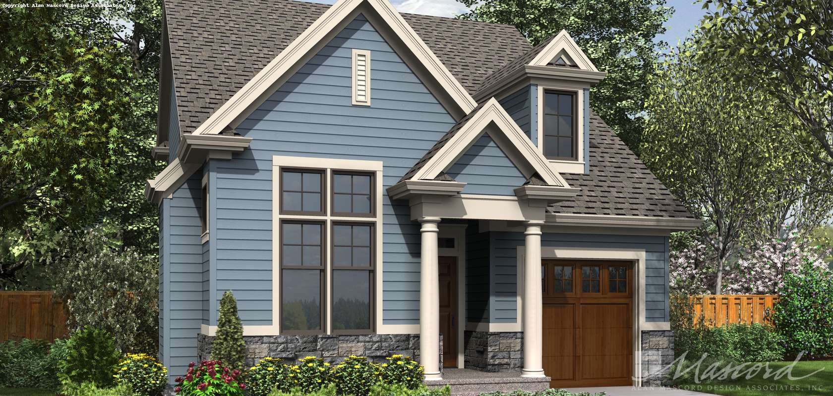 Mascord House Plan 21132: The Dunstable