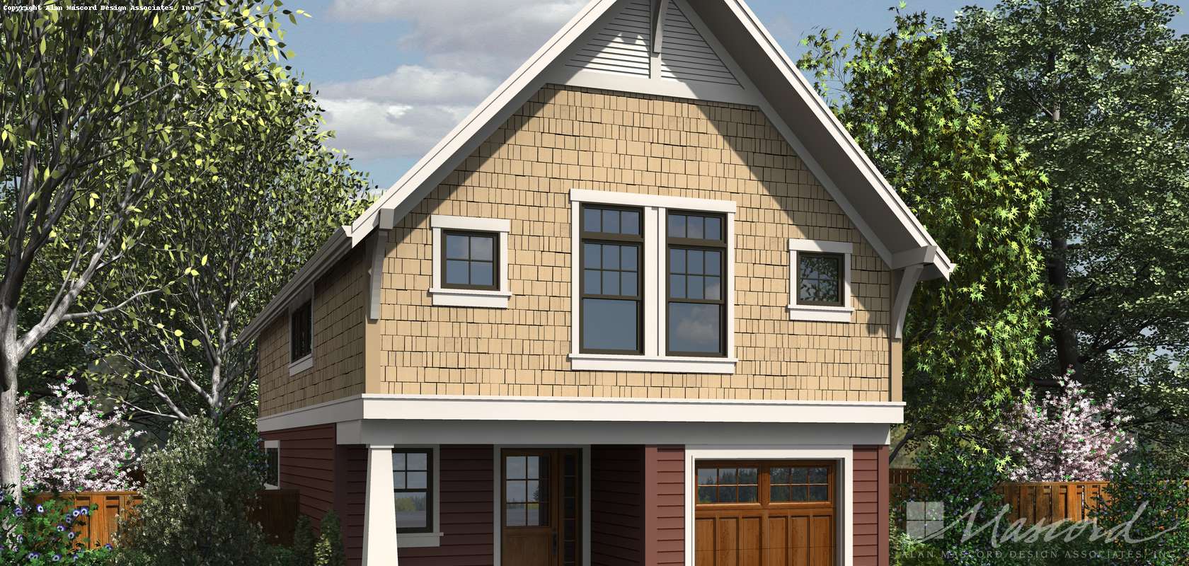 Mascord House Plan 21134: The Barnoldswick