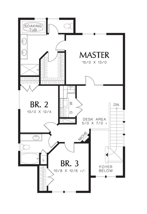 Cottage House Plan 21136A The Gloucester 1816 Sqft, 3 Beds, 2.1 Baths