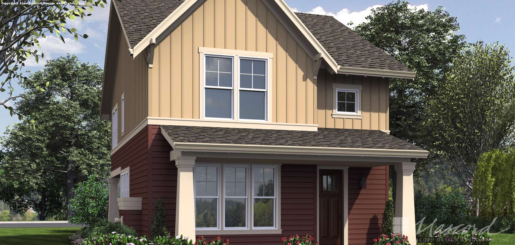 Mascord House Plan B21142: The