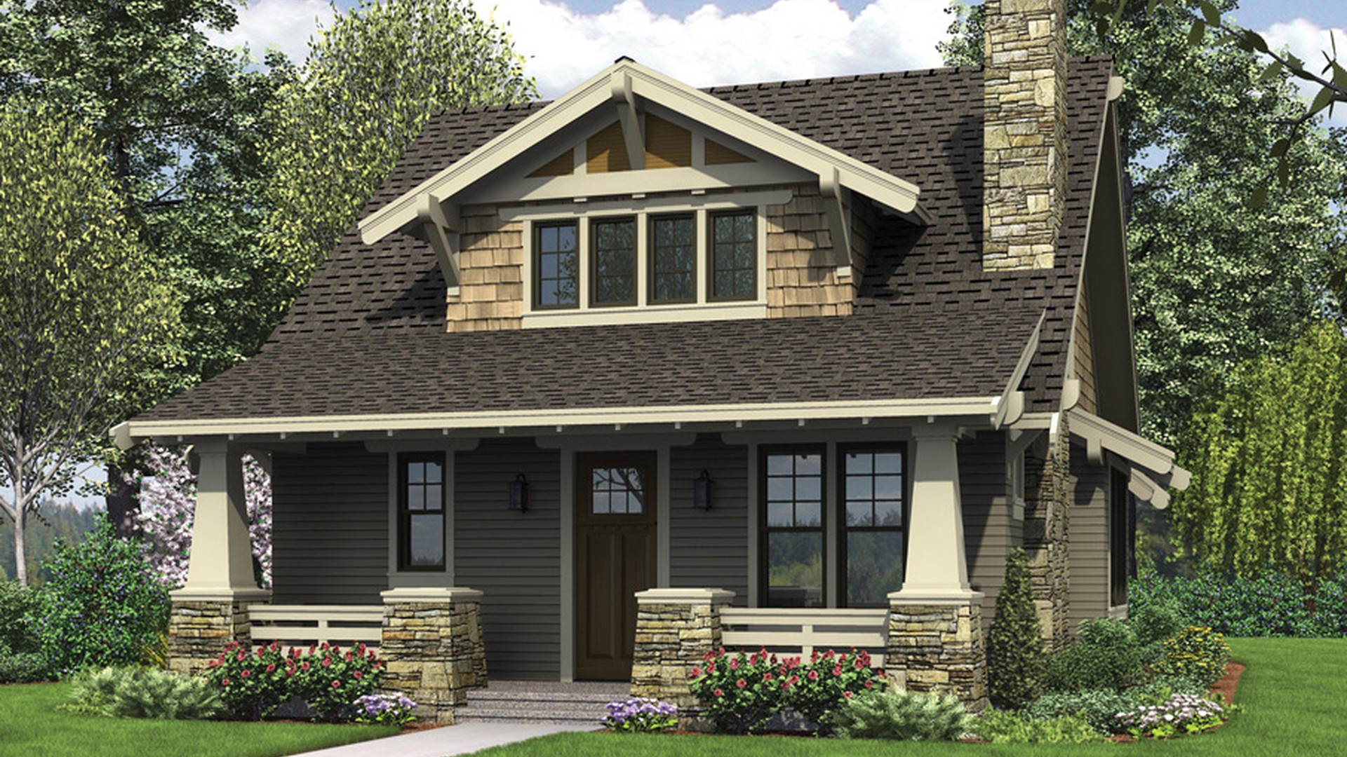 Cottage House Plan 21145 The Morris: 1777 Sqft, 3 Beds, 2.1 Baths