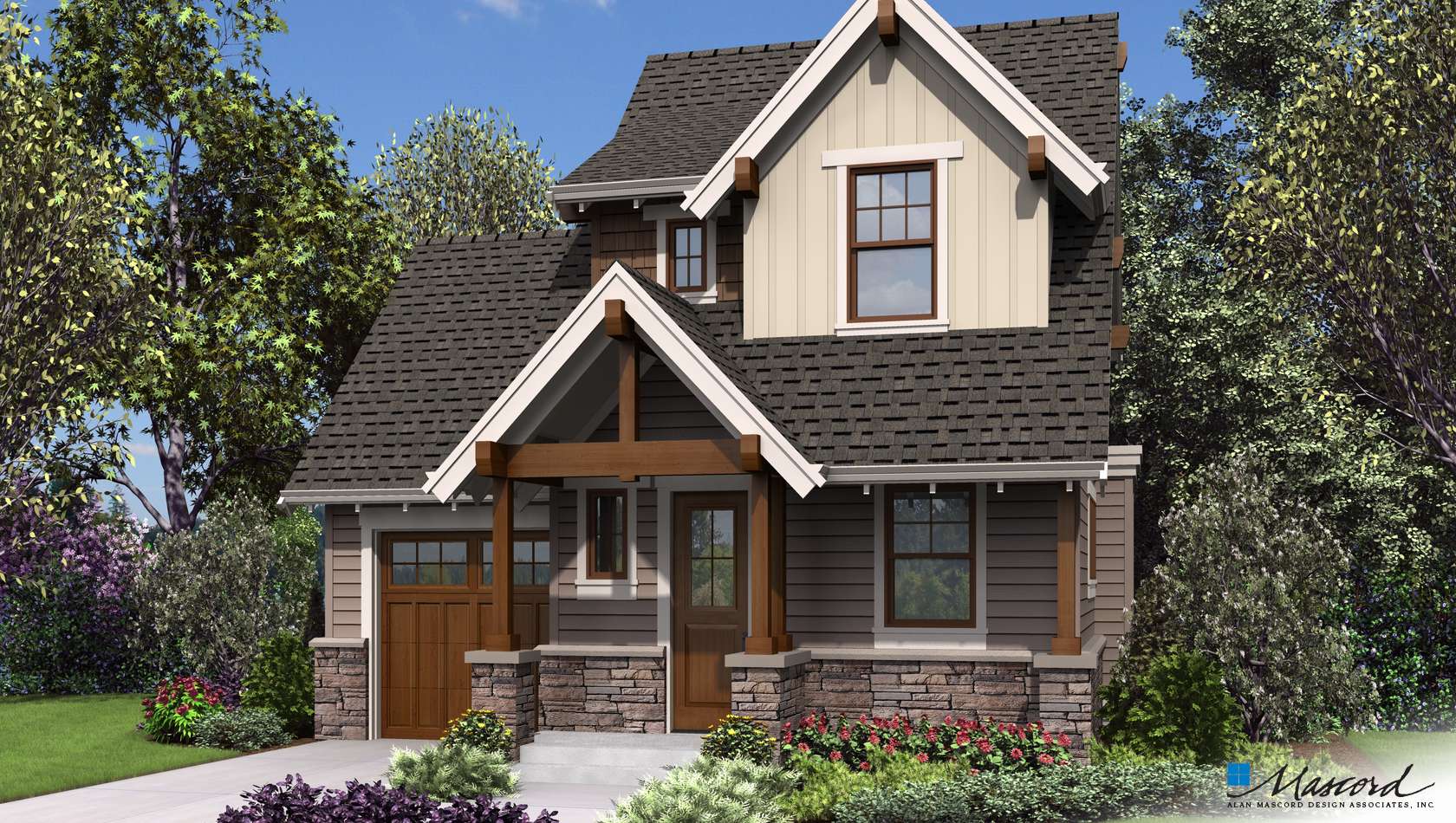 Main image for house plan 21148: The Montreux
