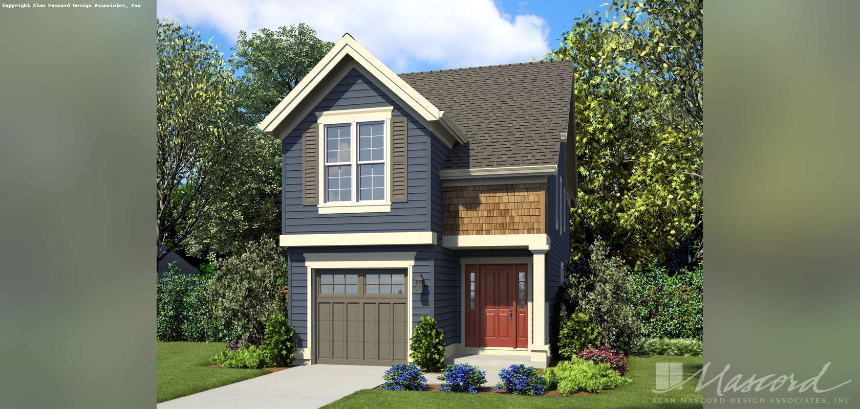 Mascord House Plan 21152: The Walterboro
