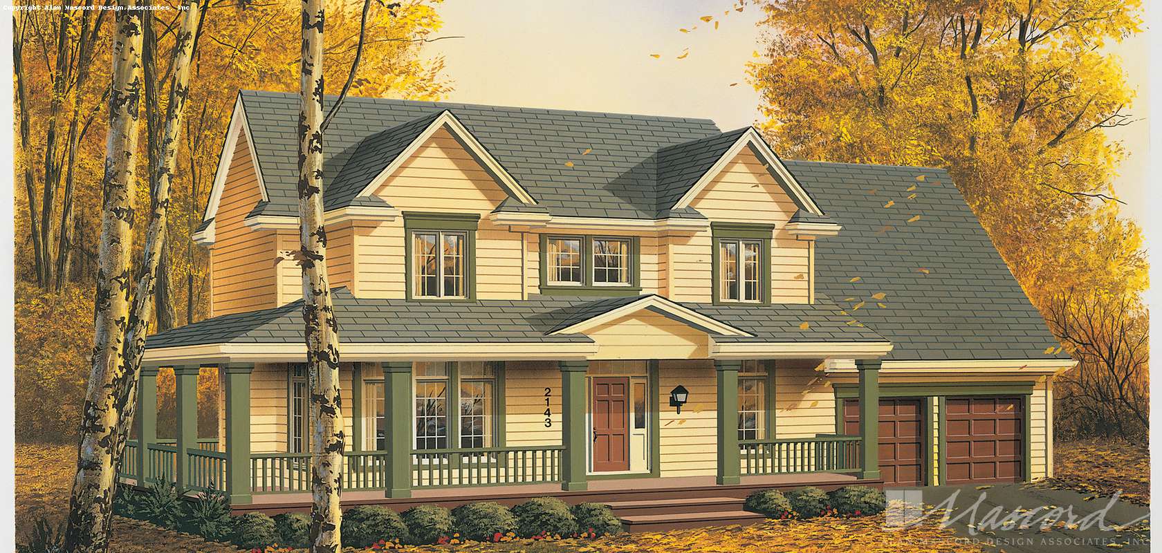 Mascord House Plan B2143: The Wilmington