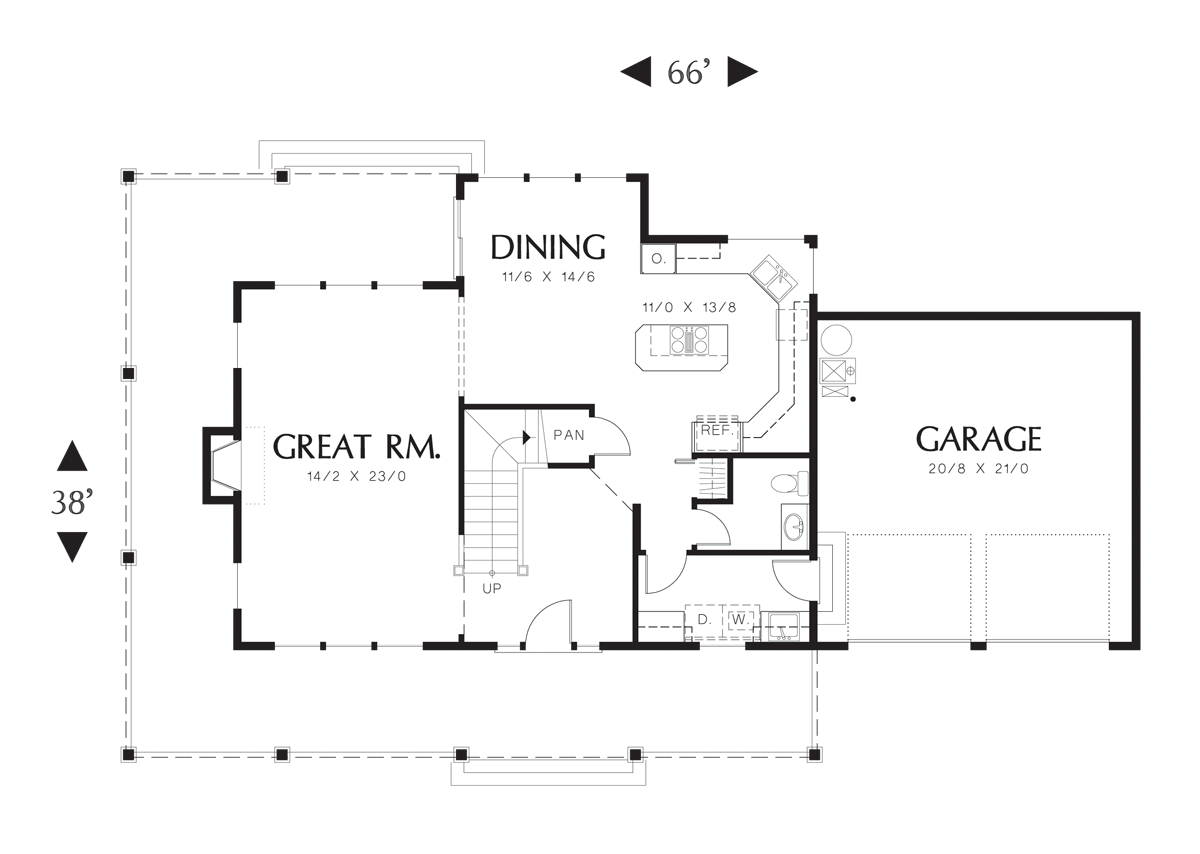 Country House  Plan  2143 The Wilmington 1902 Sqft 3 Beds 