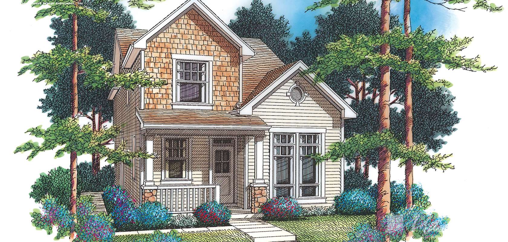 Mascord House Plan 2157L: The Ballard