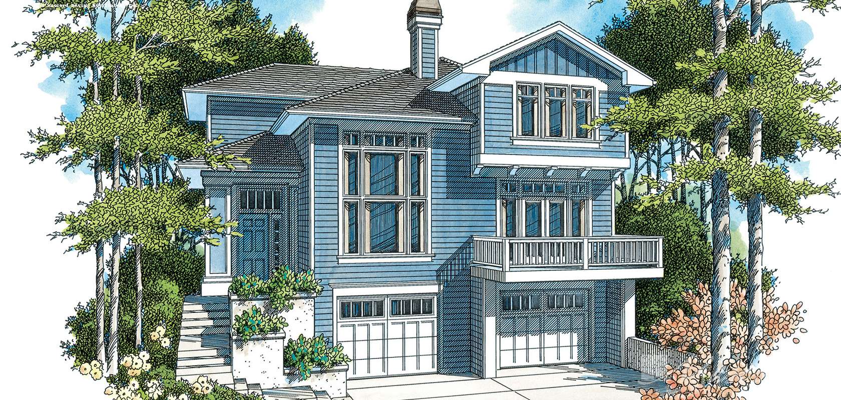 Mascord House Plan 2163BA: The Barton