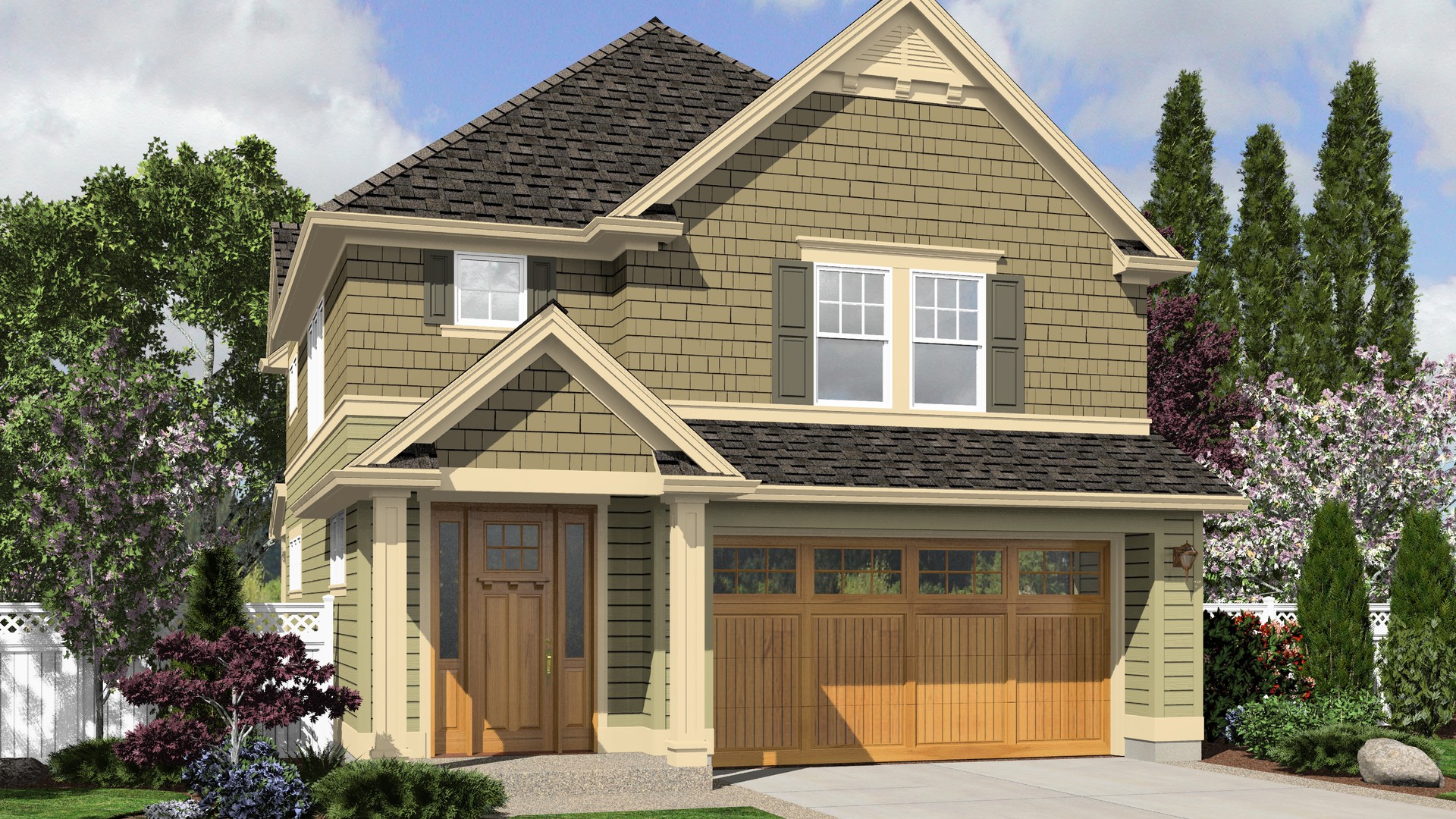 Cottage House Plan 2174WH The Tyne: 1823 Sqft, 4 Bedrooms, 2.1 Bathrooms