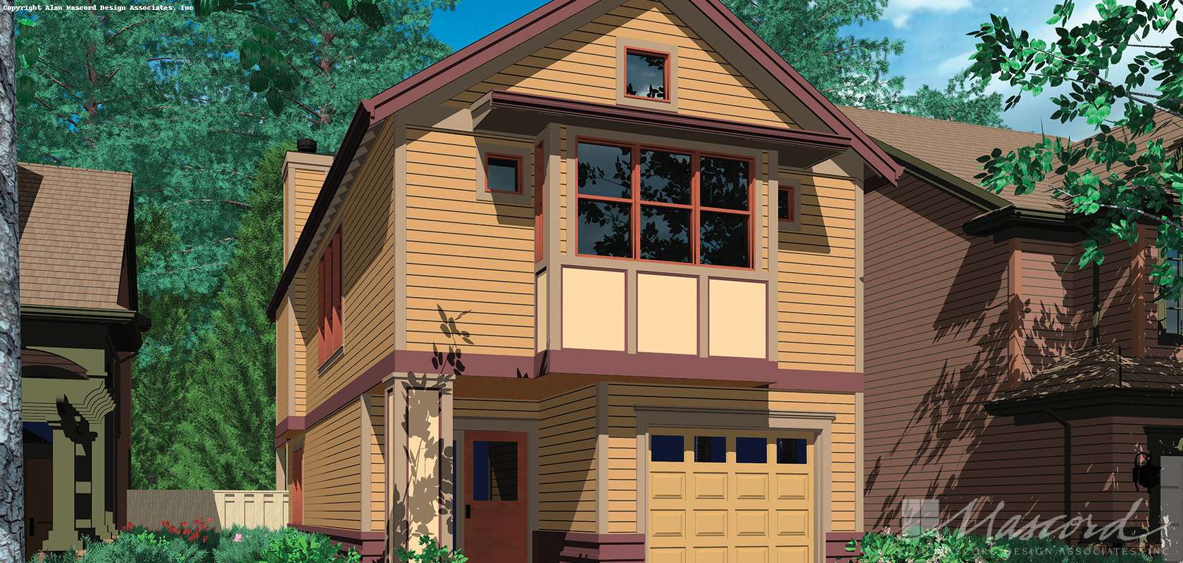 Mascord House Plan 2178: The Jamieson