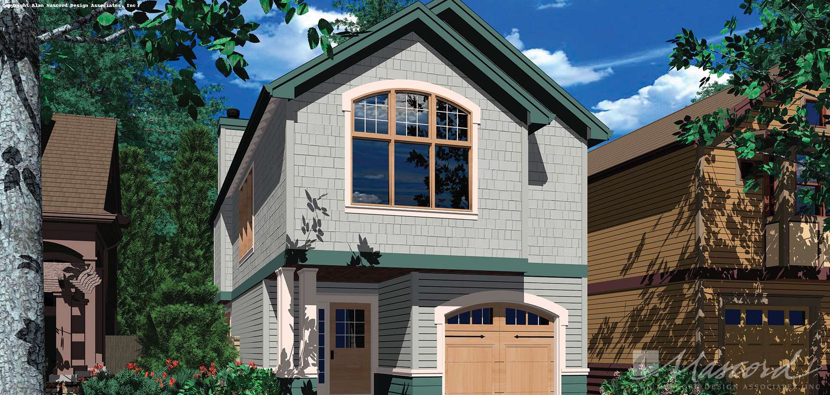 Mascord House Plan 2178A: The Landry
