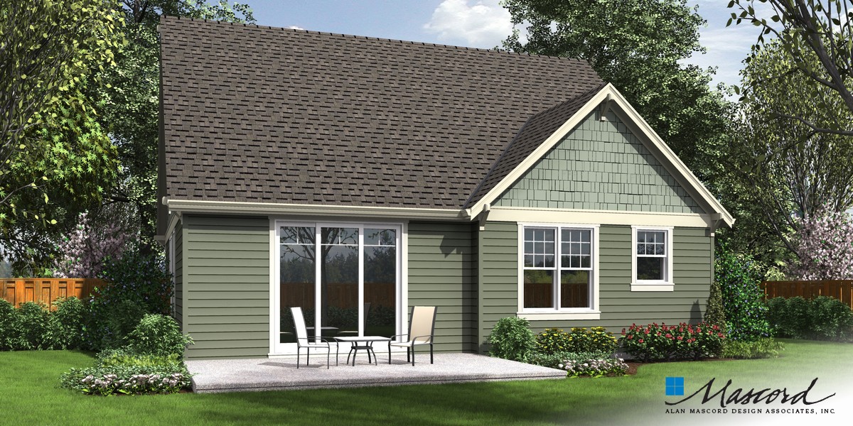 Mascord House Plan 2185AB The Scappoose