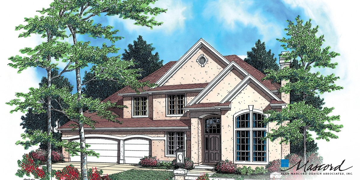 Mascord House Plan 22111 The Huxley