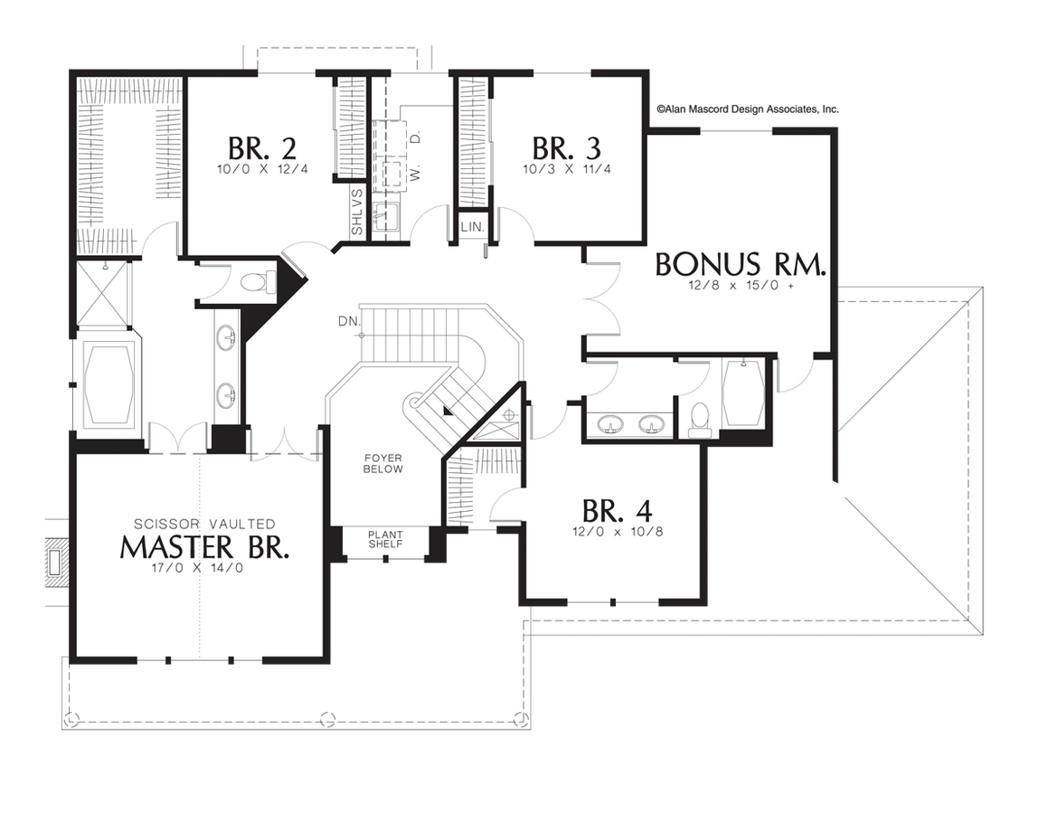 Craftsman House Plan a The Clairborne 2977 Sqft 4 Beds 2 1 Baths