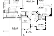 Craftsman House Plan 22118 The Dunewood: 2803 Sqft, 3 Beds, 2.1 Baths