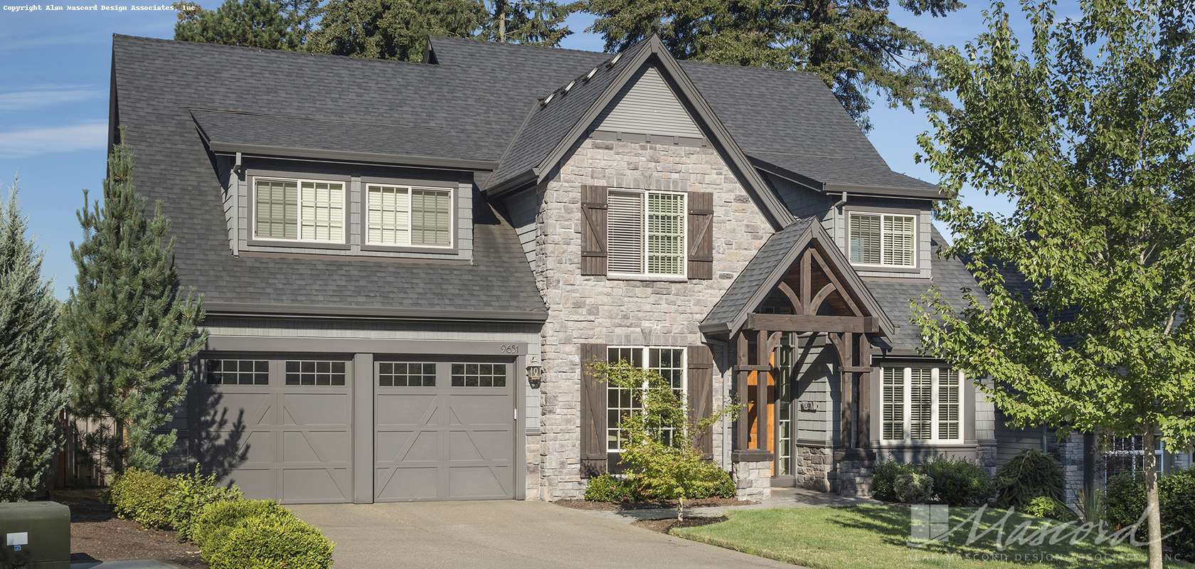 Mascord House Plan 22122U: The Dinsmore