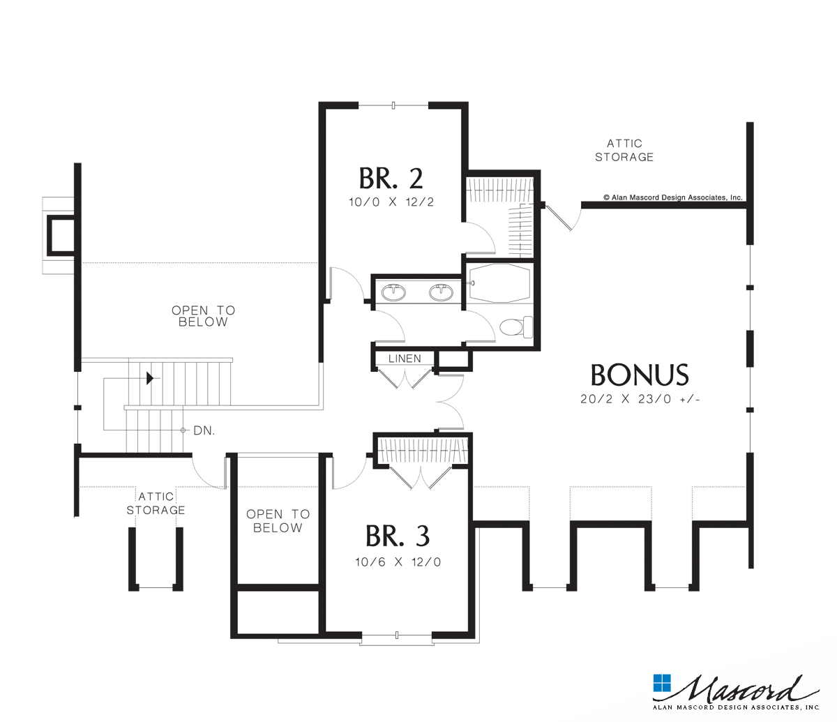 Craftsman House Plan 22122 The Greenspire: 2196 Sqft, 4 Beds, 2.1 Baths