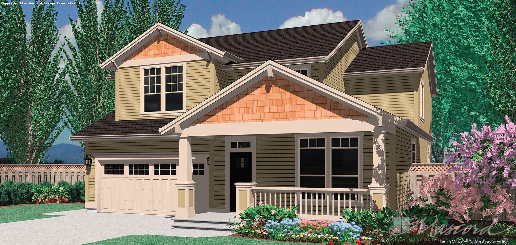 Mascord House Plan B22126A: The Ellsbecker