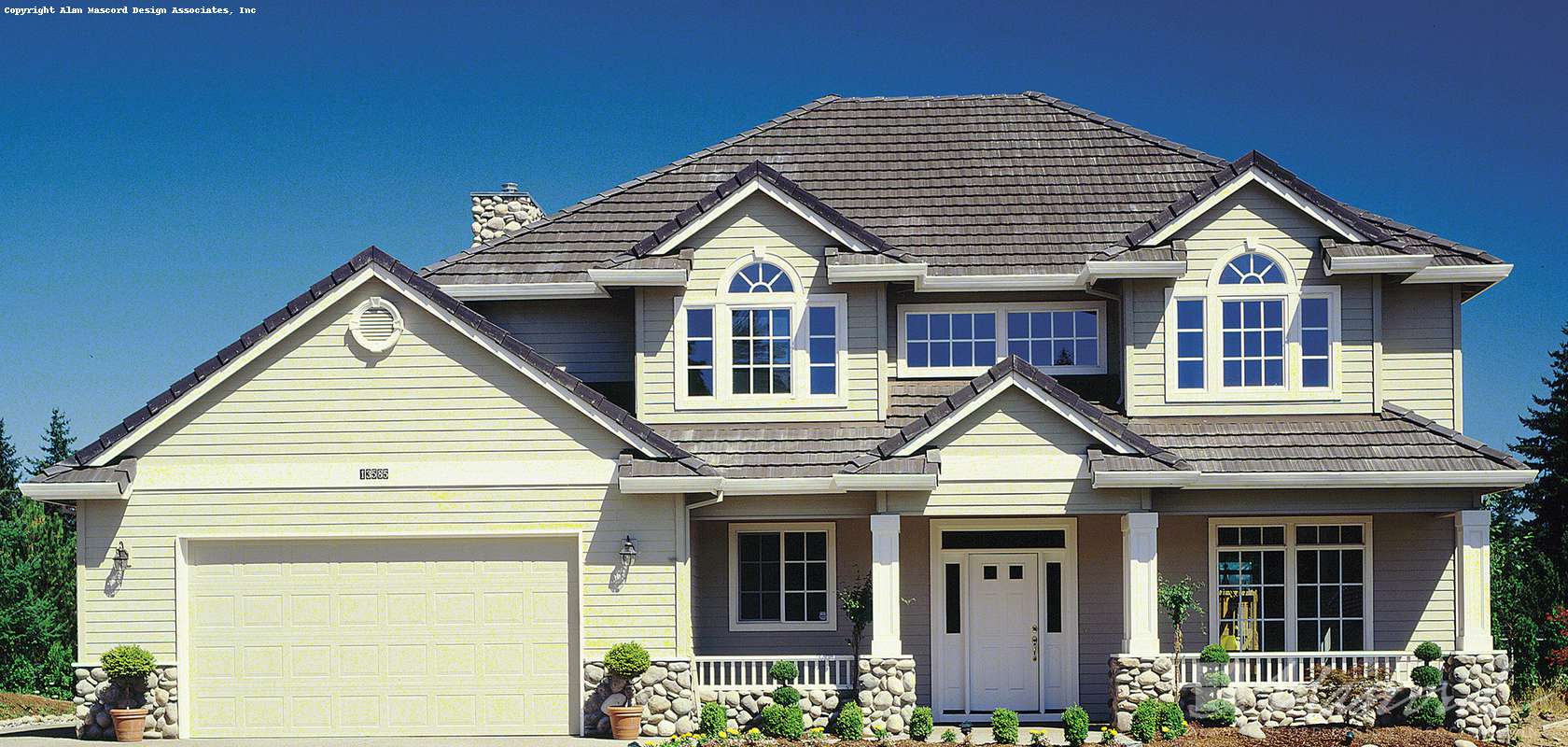 Mascord House Plan 2212G: The Melbourne