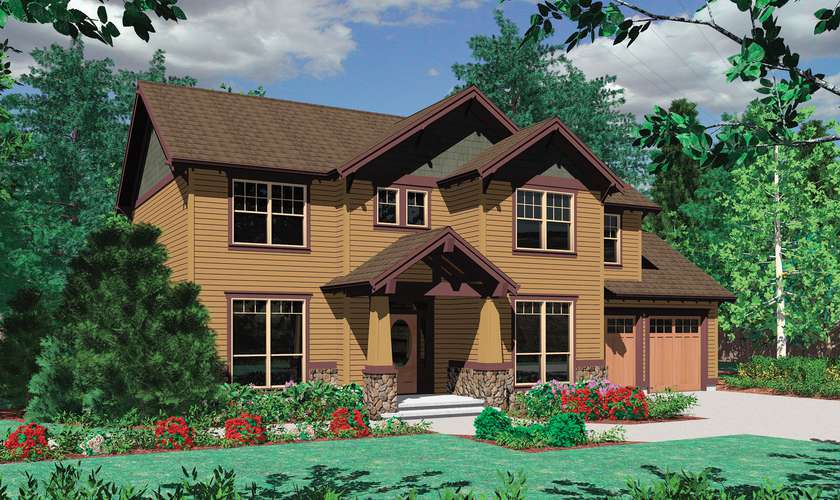 Country House Plan 22130 The Sorel 2000 Sqft, 3 Beds, 2.1 Baths