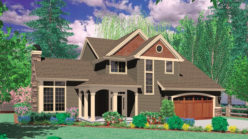 Country House Plan 22132A The Lewiston: 2311 Sqft, 4 Beds, 3 Baths