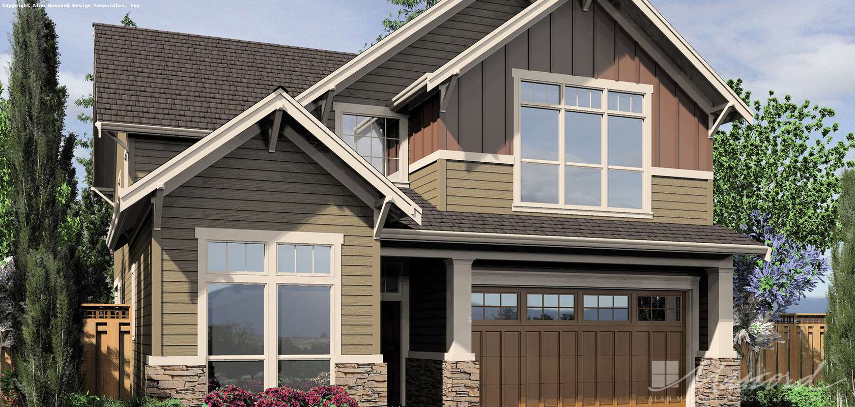 Mascord House Plan B22137A: The Seymour