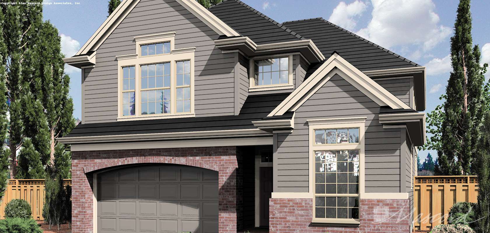 Mascord House Plan 22137B: The Webster