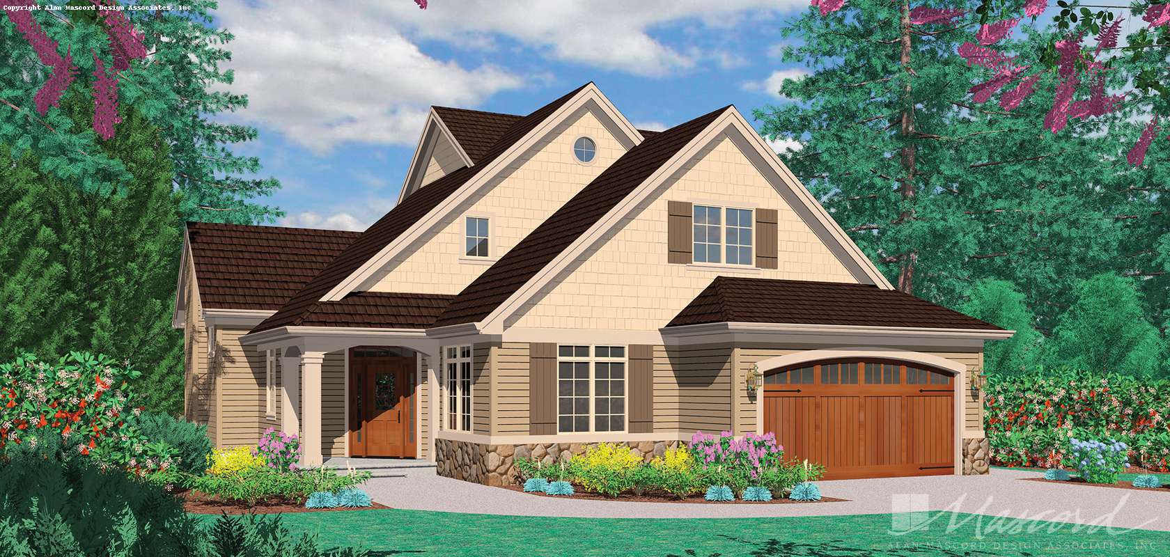 Mascord House Plan B22138: The Hillsboro