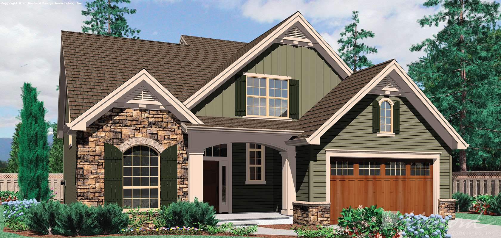 Mascord House Plan B22140: The Landon