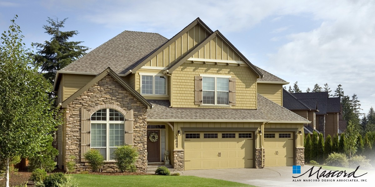 Mascord House Plan 22141A The Brownsdale