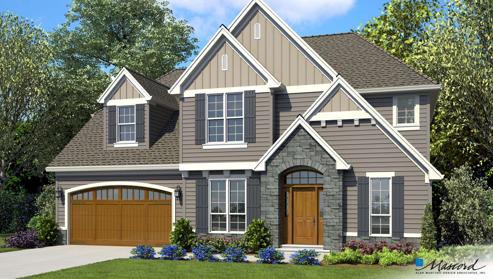 Main image for house plan 22151B: The Blaine