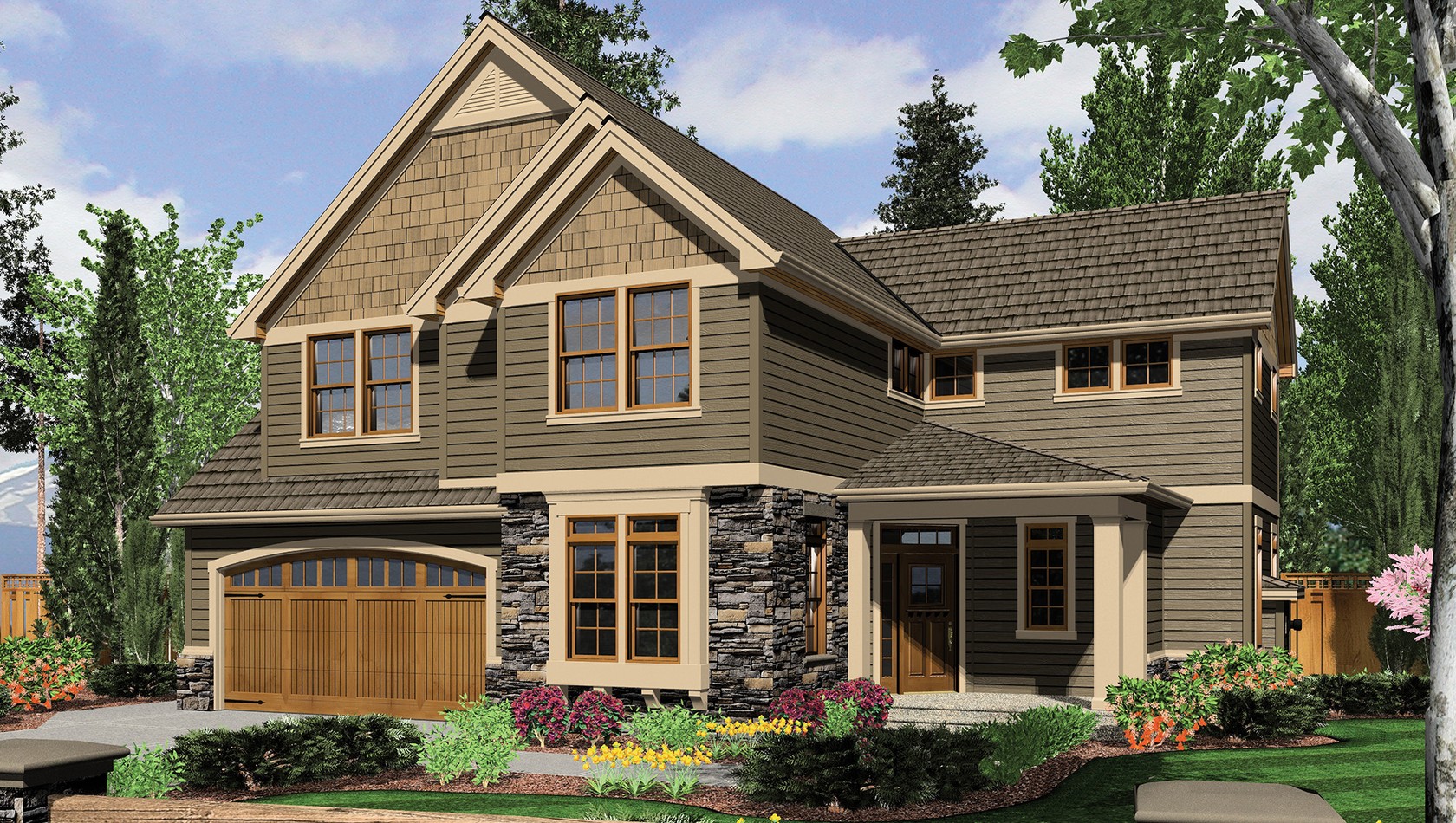 Main image for house plan 22155: The Gaylord