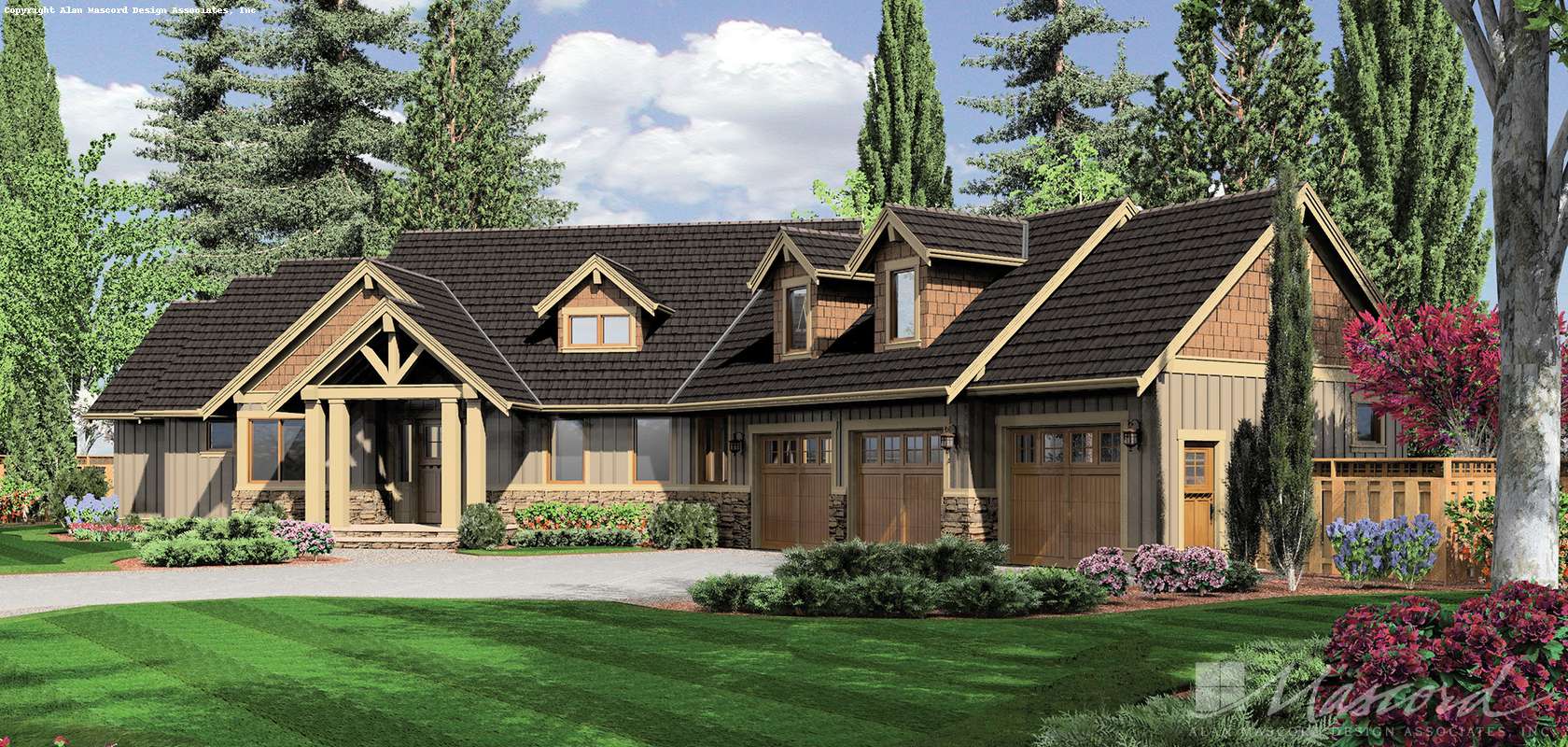 Craftsman House Plan 22156 The Halstad 2907 Sqft 3 Beds 2 1 Baths