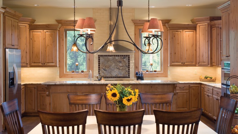Image for Halstad-Lodge Style Plan with Generous Master and Kitchen-Kitchen