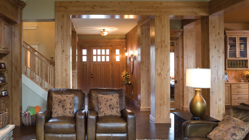 Image for Halstad-Lodge Style Plan with Generous Master and Kitchen-Foyer