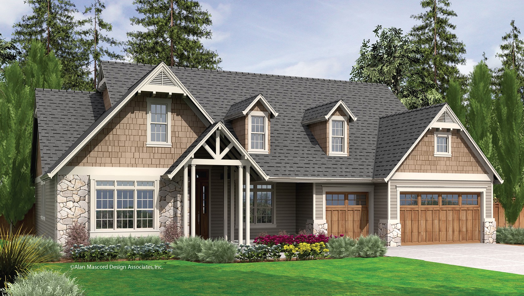 Main image for house plan B22157: The Alton