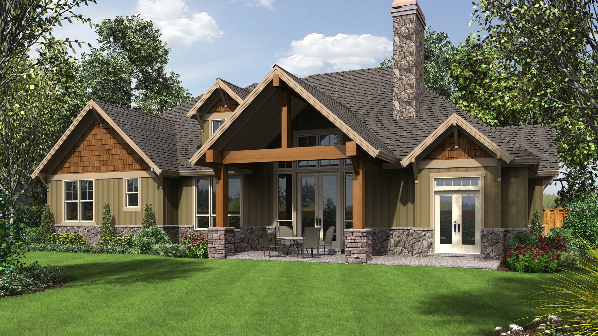 Craftsman House Plan 22157AA The Ashby 2735 Sqft 3 Beds 2 1 Baths