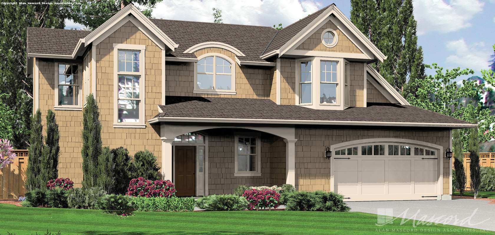 Mascord House Plan 22160: The Pemscott