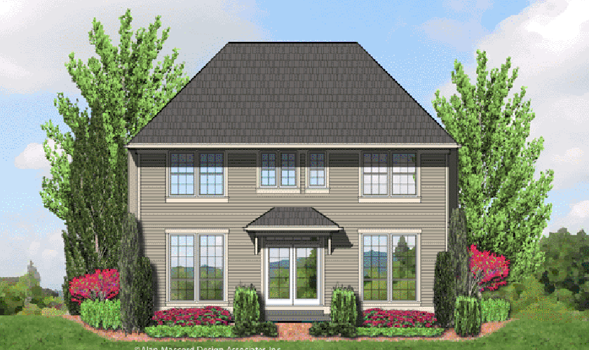 Cottage House Plan 22162A The Bloomsdale: 2095 Sqft, 4 Beds, 2.1 Baths