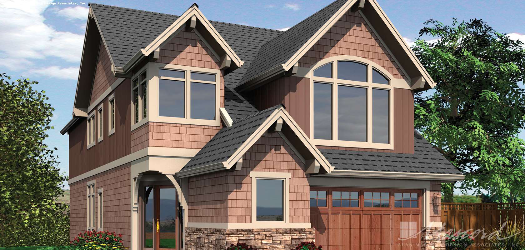 Mascord House Plan B22163: The Penrod