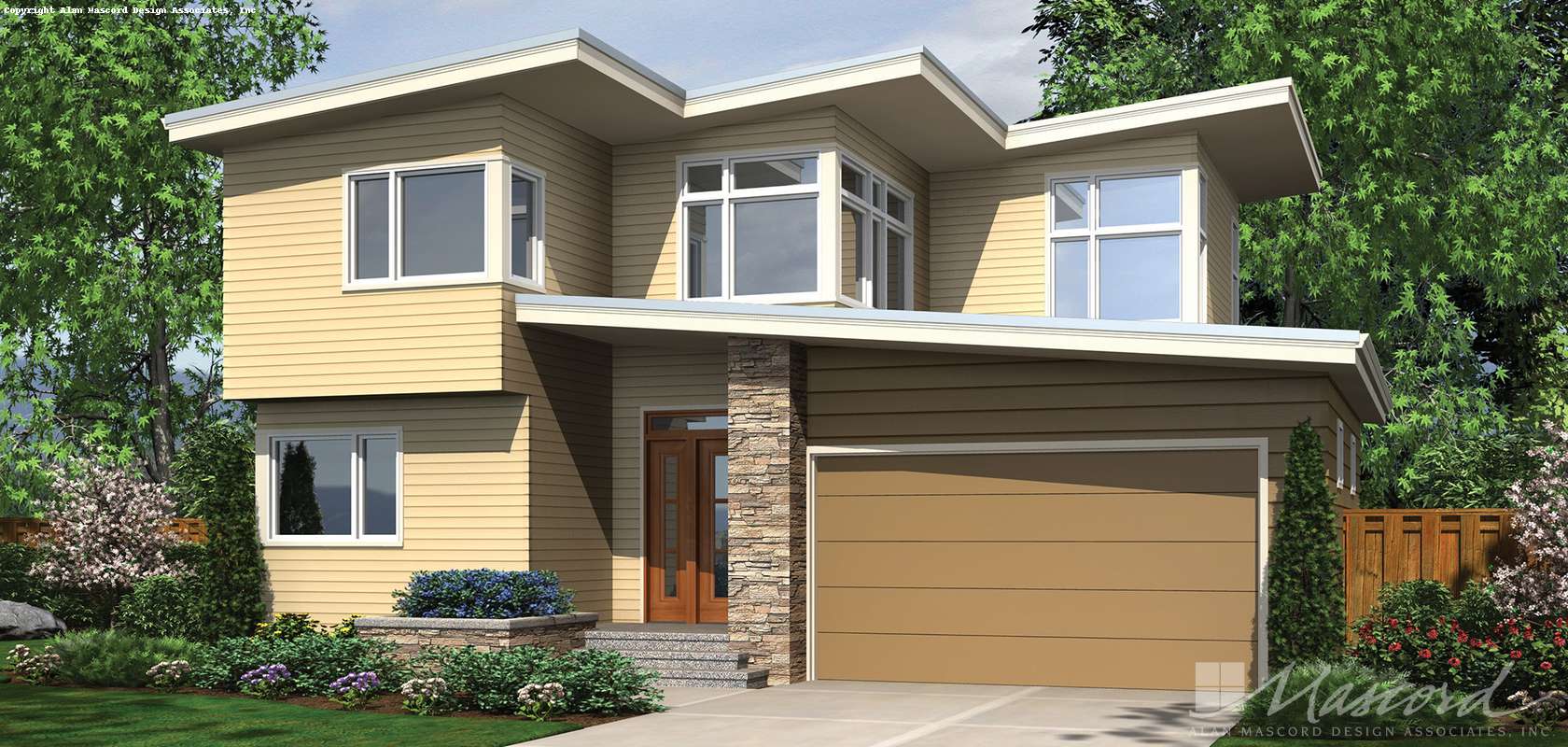 Mascord House Plan 22178: The Lorimer