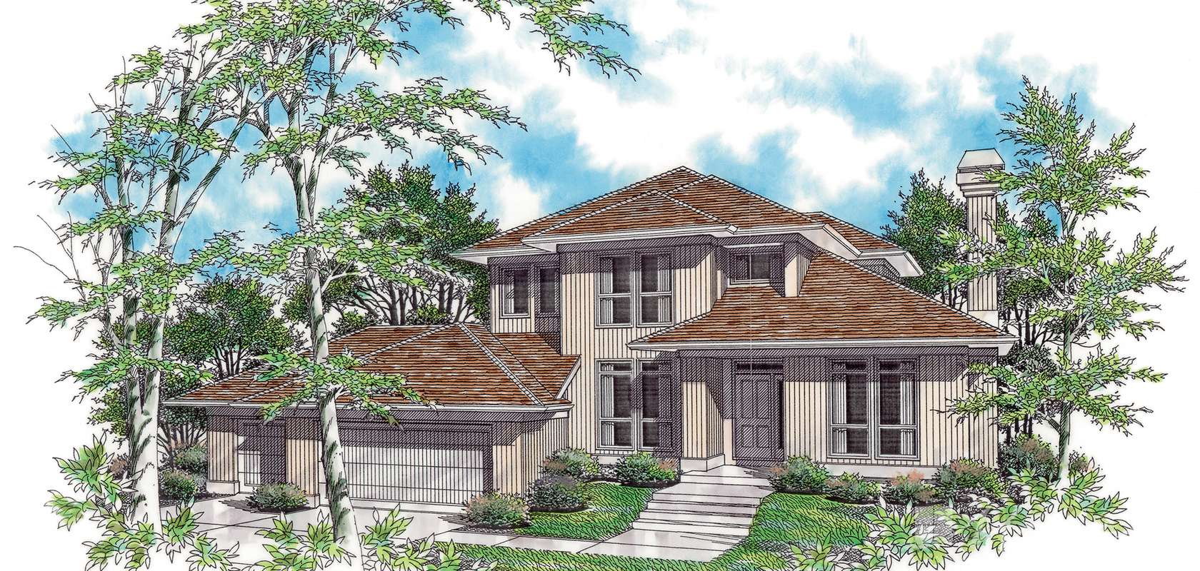 Mascord House Plan 2217D: The Clayton
