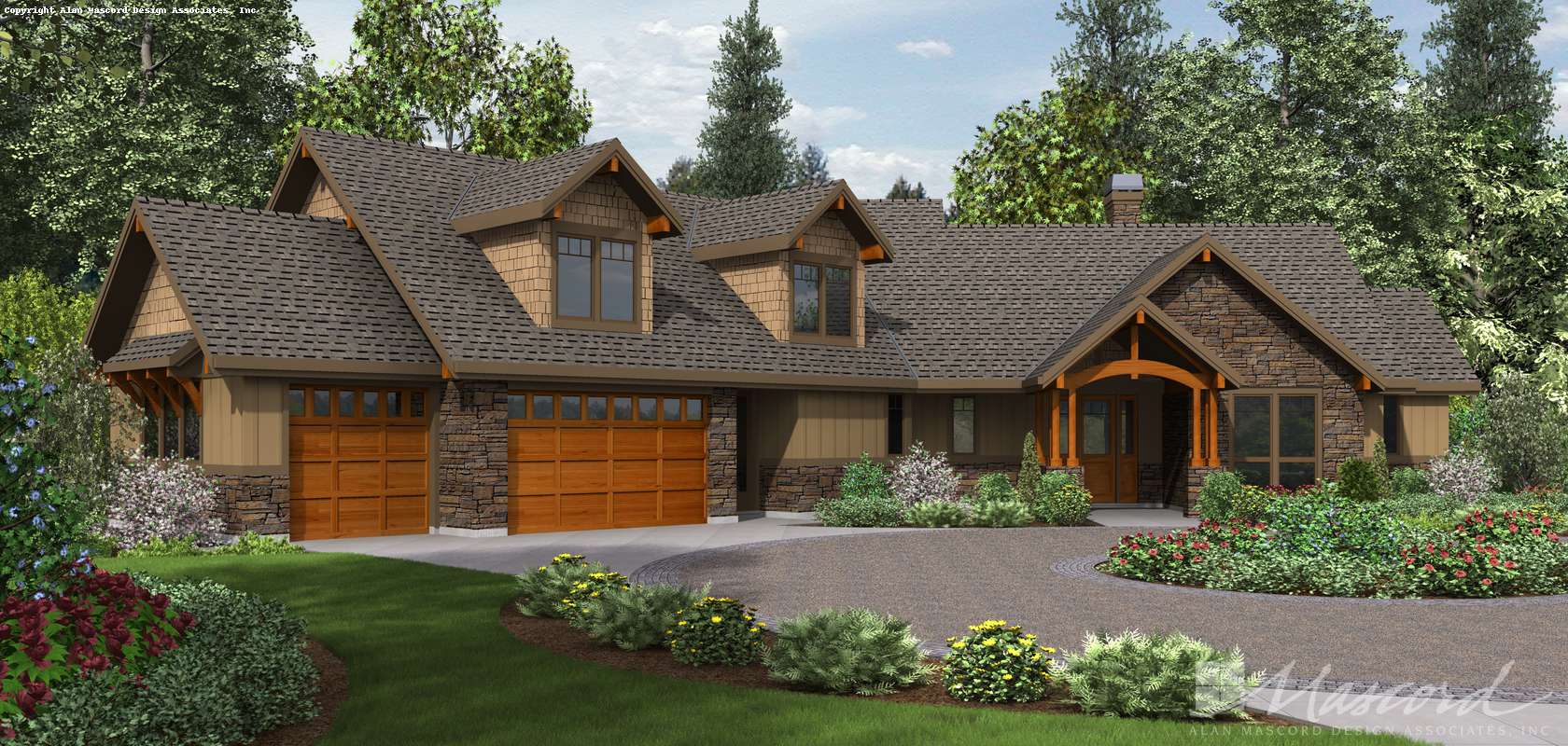 Mascord House Plan B22190: The