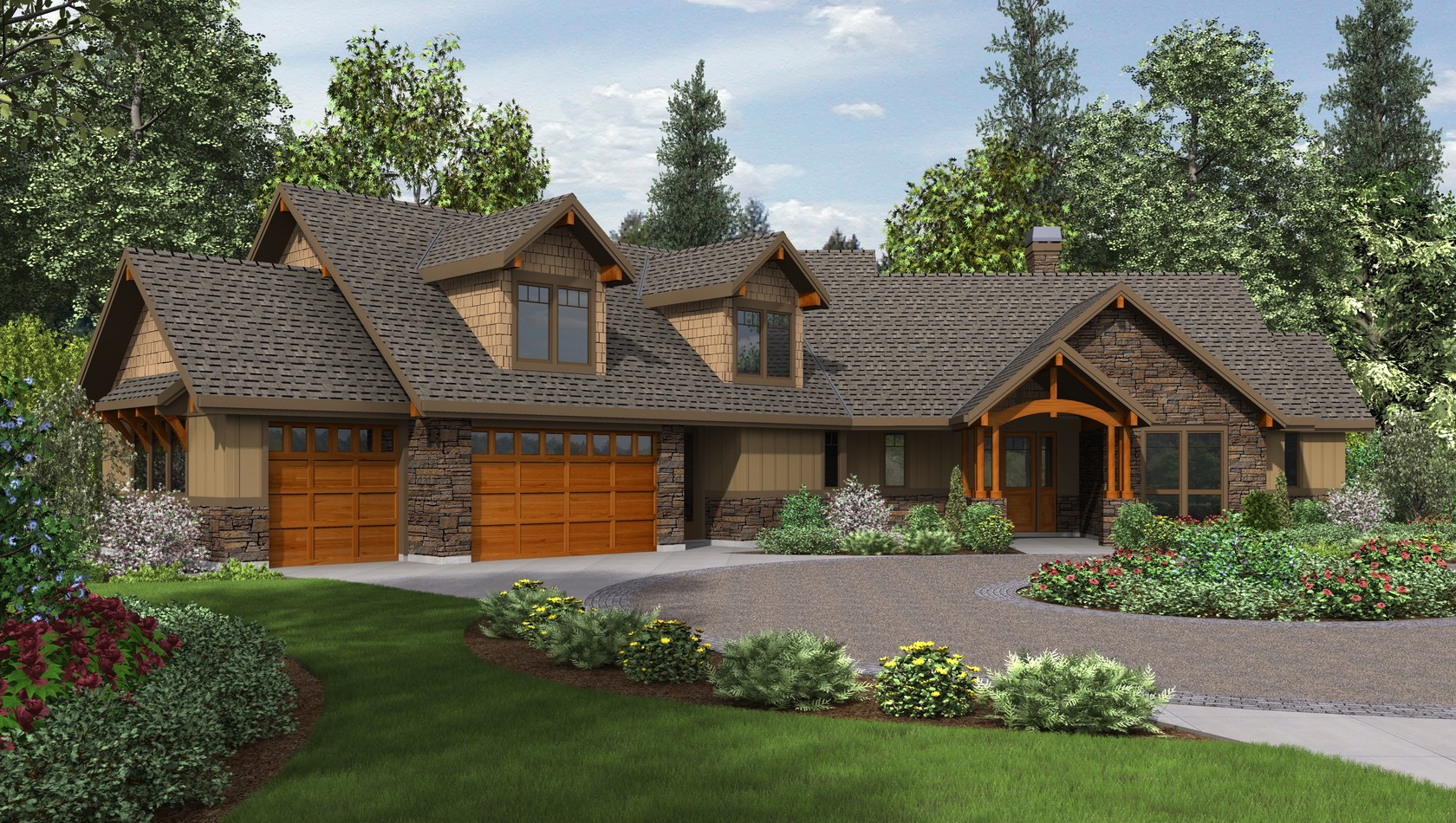 Mascord House Plan B22190: The