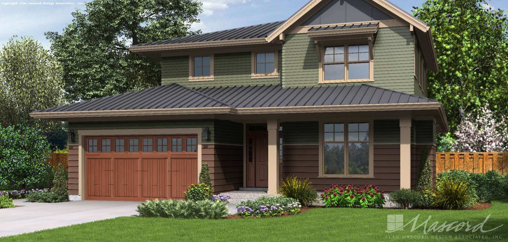 Mascord House Plan B22193ES: The