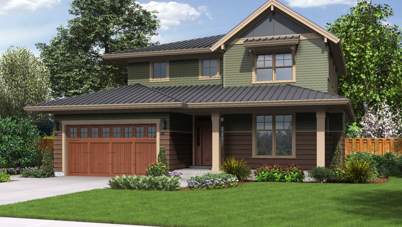 Main image for house plan 22193ES: The Forest Park