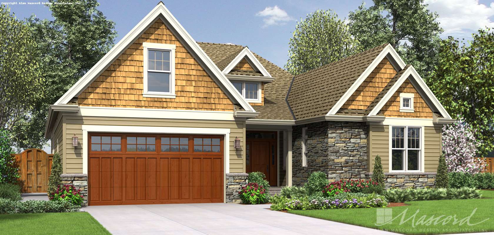 Mascord House Plan B22198: The