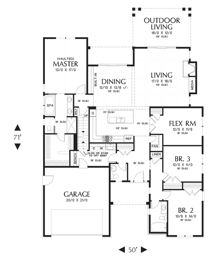 Cottage House Plan 22198 The Cotswolder: 2203 Sqft, 4 Bedrooms, 2.1 ... Cottage House Plan 22198 The Cotswolder: 2203 Sqft, 4 Bedrooms, 2.1 ...